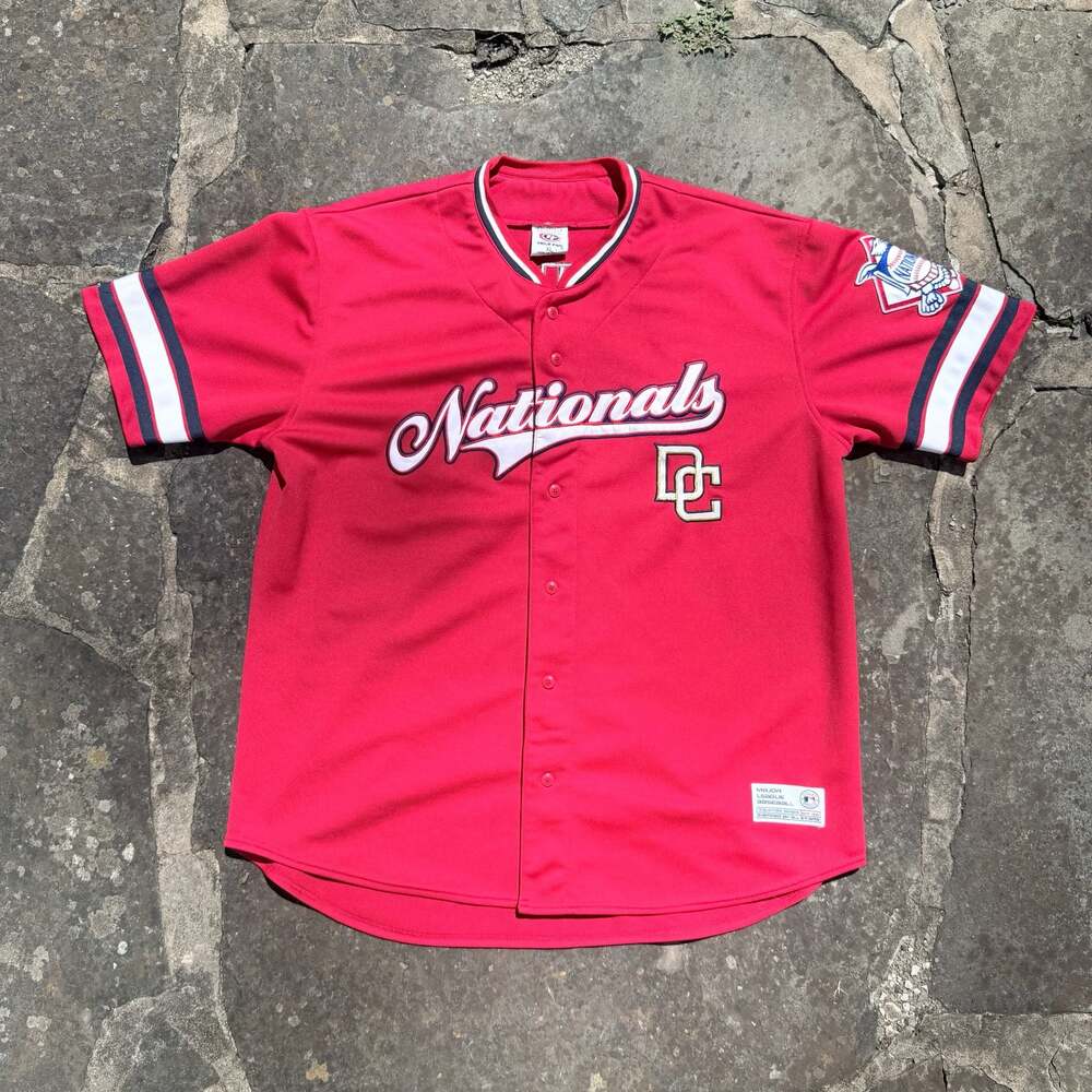 Vintage Washington Nationals Nick Johnson #24 Jersey by True Fan
